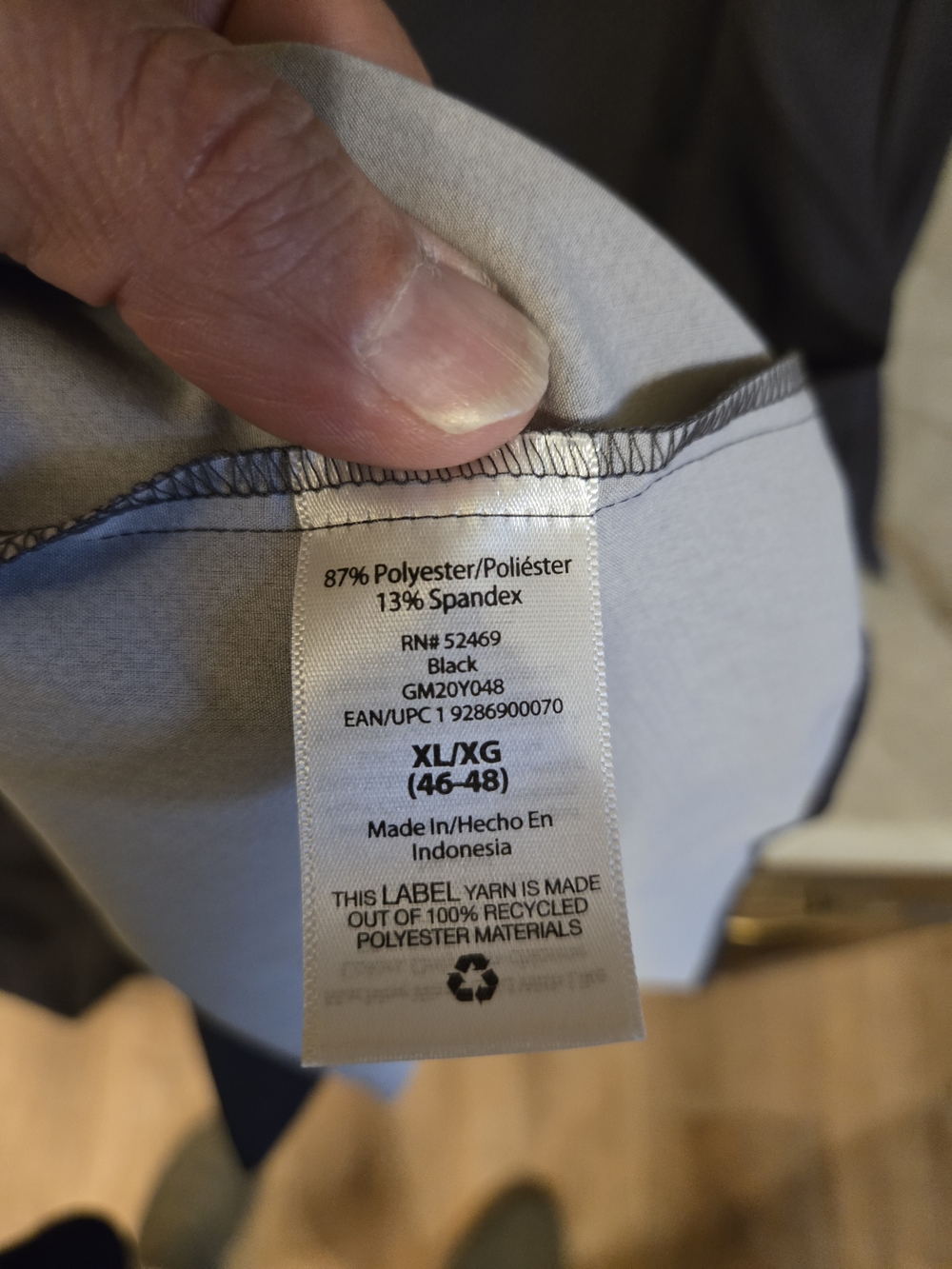 George Men's Micro-Pattern Button-Down Shirt - Picture 3 of 4